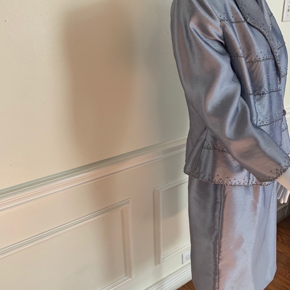 Alex Evenings formal blazer and skirt - Picture 4 of 11